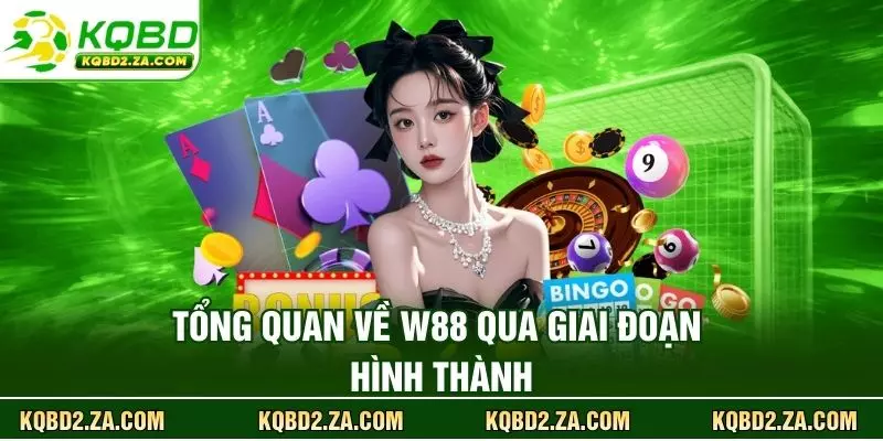 Tổng quan về W88 qua giai đoạn hình thành